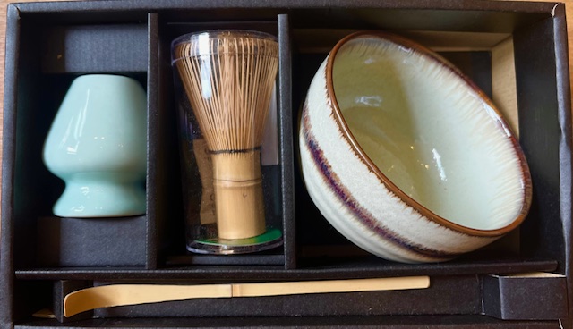 Matcha Set wasabi 4-teilig