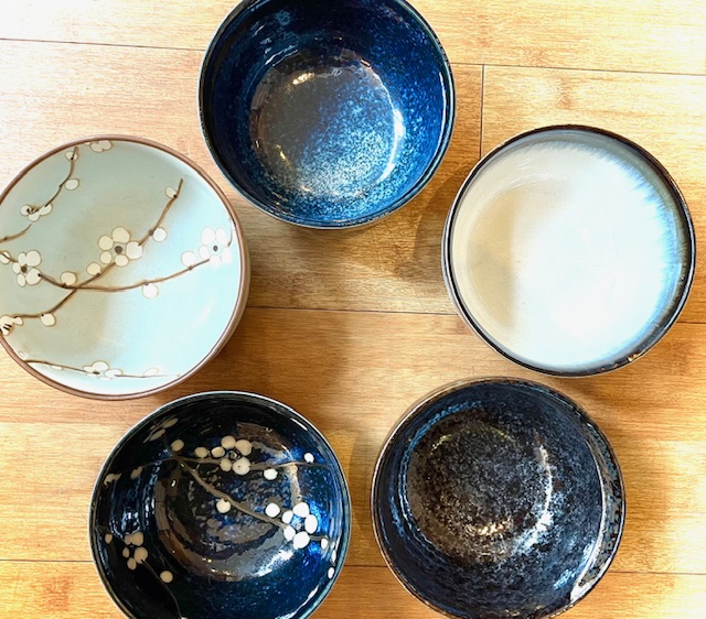 Matcha Set  4-teilig Blue